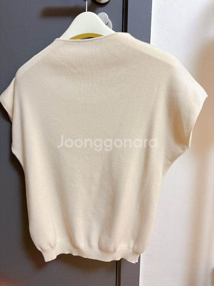 유메르 고저스 하프 니트 크림베이지--3