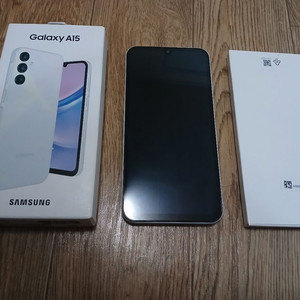 갤럭시 A15 실버 풀박스