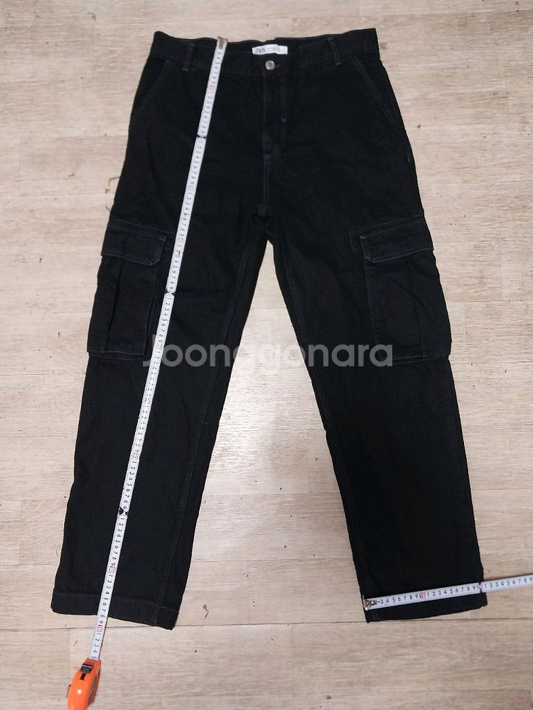 자라/34) 카고 청바지--0