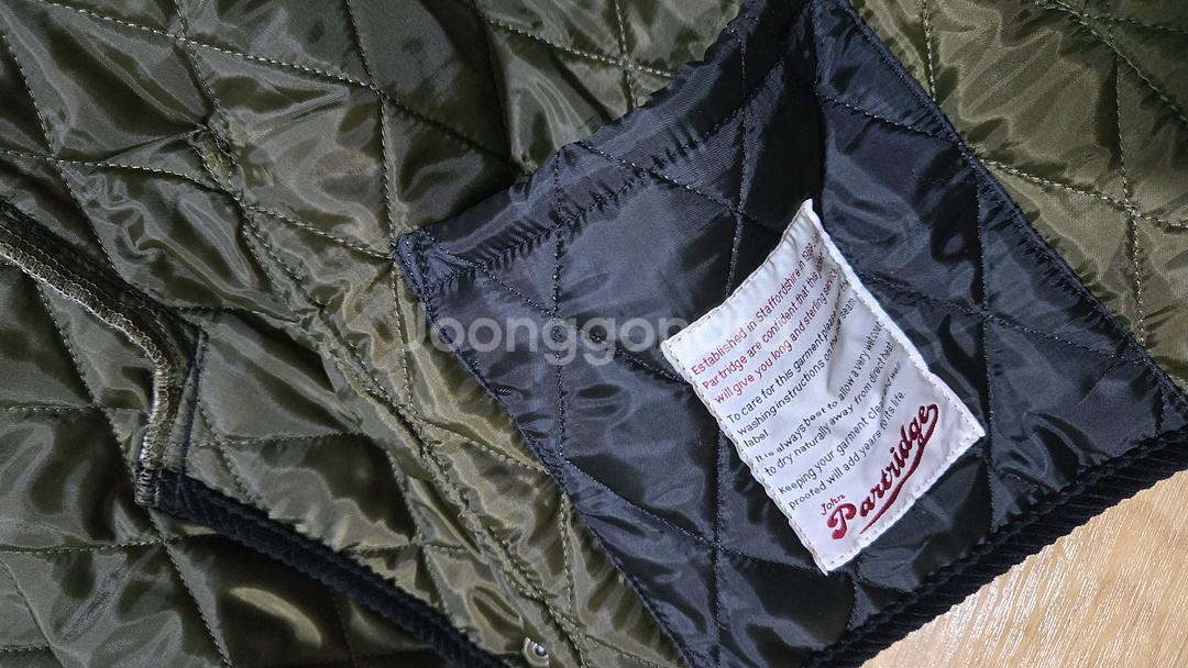 남자 누빔코트 반코트 자켓--9