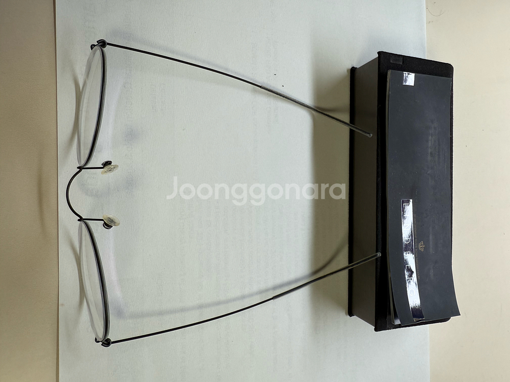 (명품 안경) 린드버그 모르텐 안경 팔아요 (블랙, 5--1