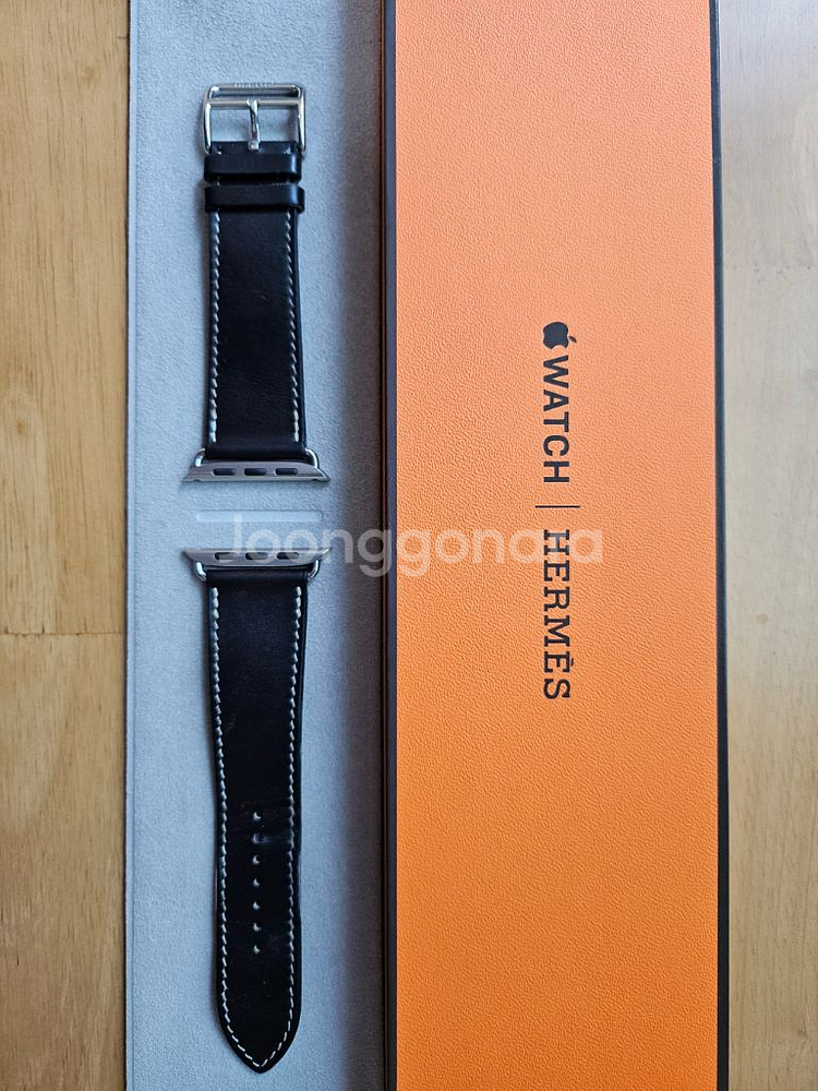 애플워치 에르메스 에벤느 바레니아 실버 스테인리스--0