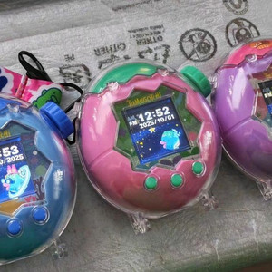 미개봉 다마고치 파라다이스 투명 케이스, 보호필름 2개