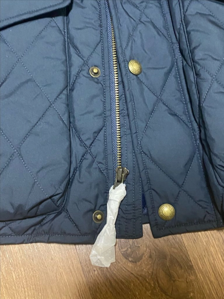 폴로 발수 퀼트자켓 퀼팅자켓 네이비 이미지