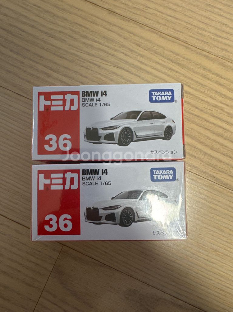토미카 BMW i4 (1/65) 미개봉품 2개 일괄--0