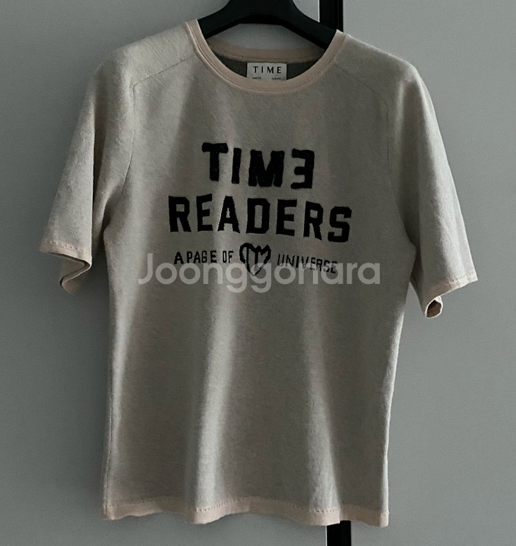 22 타임 실크 블렌드 인타르시아 니트탑(랑방,한섬,마--2