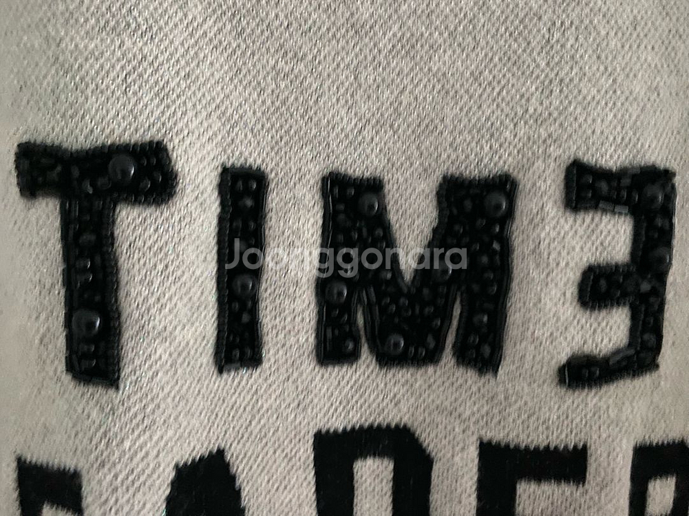 22 타임 실크 블렌드 인타르시아 니트탑(랑방,한섬,마--5