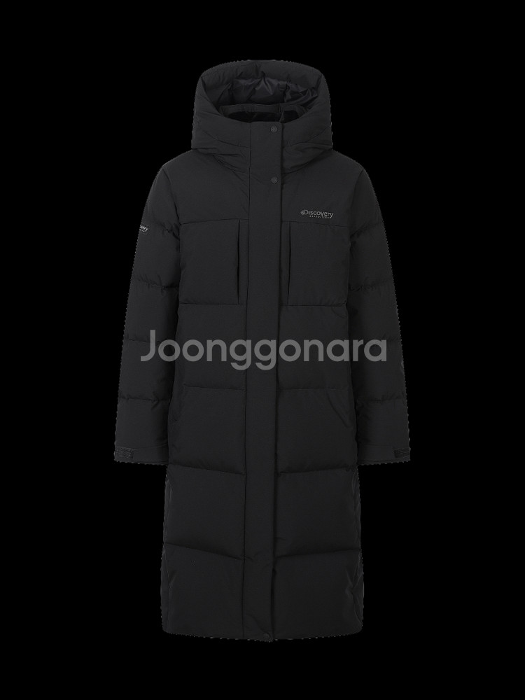 디스커버리 구스 롱패딩--0