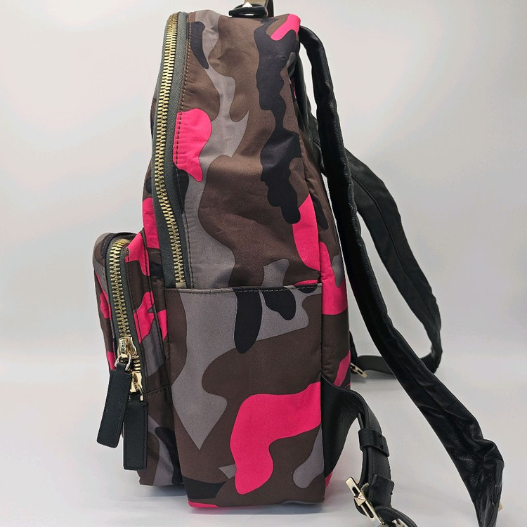 정품 발렌티노 카모 백팩--2