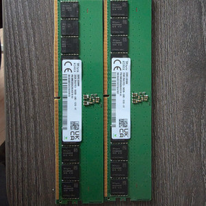 SK하이닉스 DDR5 32GB 램 2개