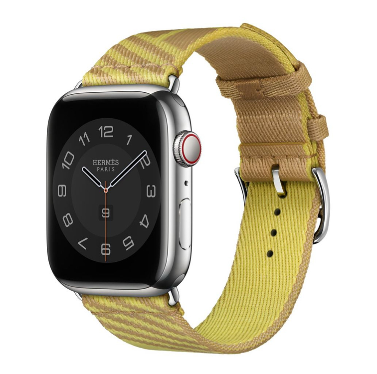 애플워치 에르메스 크라프트/라임 점핑싱글투어(41mm)--1