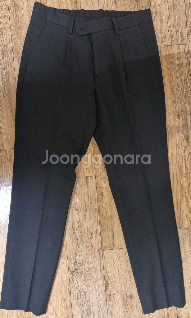 알레그리 블랙 슬랙스 78사이즈--2