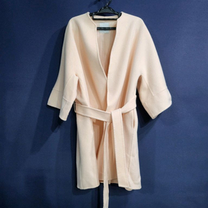 ZOOC 쥬크 캐시미어 혼방 벨트 하프코트