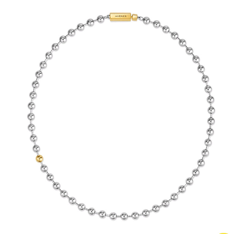 이에르로르 H에디션 (C) 볼 목걸이(38cm 초커형)--3