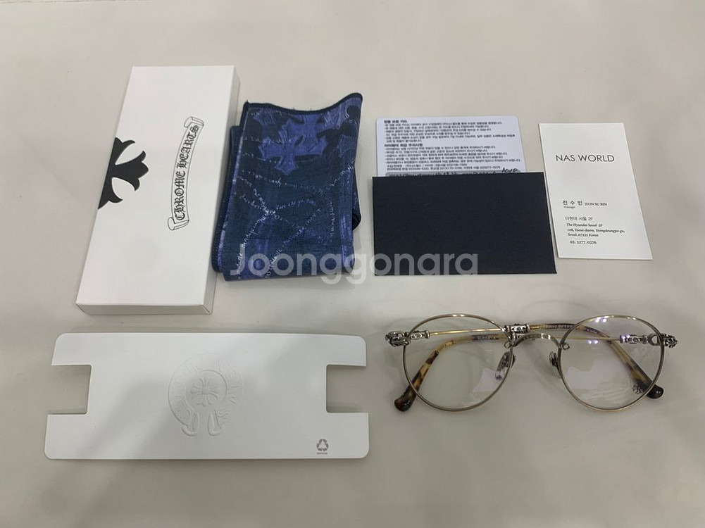 크롬하츠 부바A 앤틱골드 [AG-P] 안경--1