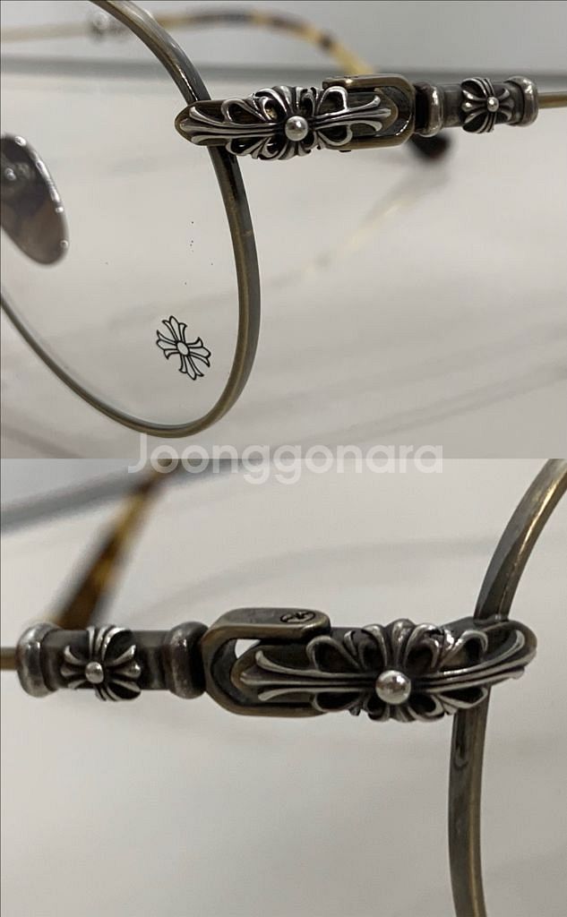 크롬하츠 부바A 앤틱골드 [AG-P] 안경--4