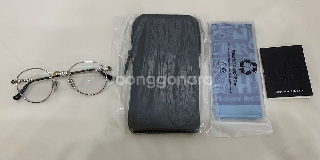 크롬하츠 부바A 샤이니실버&골드 [SS/GP-P] 안경--1