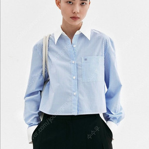 orr 오르 스프라이트 배색 셔츠 숏기장