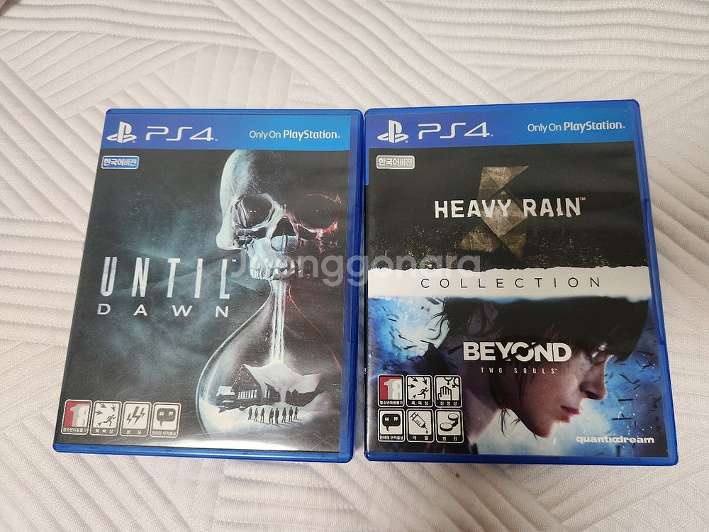 플스4,5 언틸던, 헤비레인, 비욘드투소울(일괄)--0