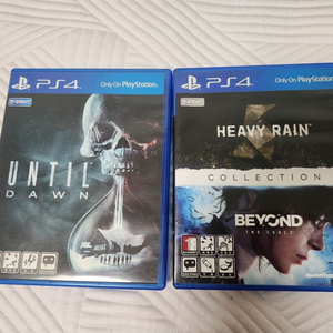 플스4,5 언틸던, 헤비레인, 비욘드투소울(일괄)