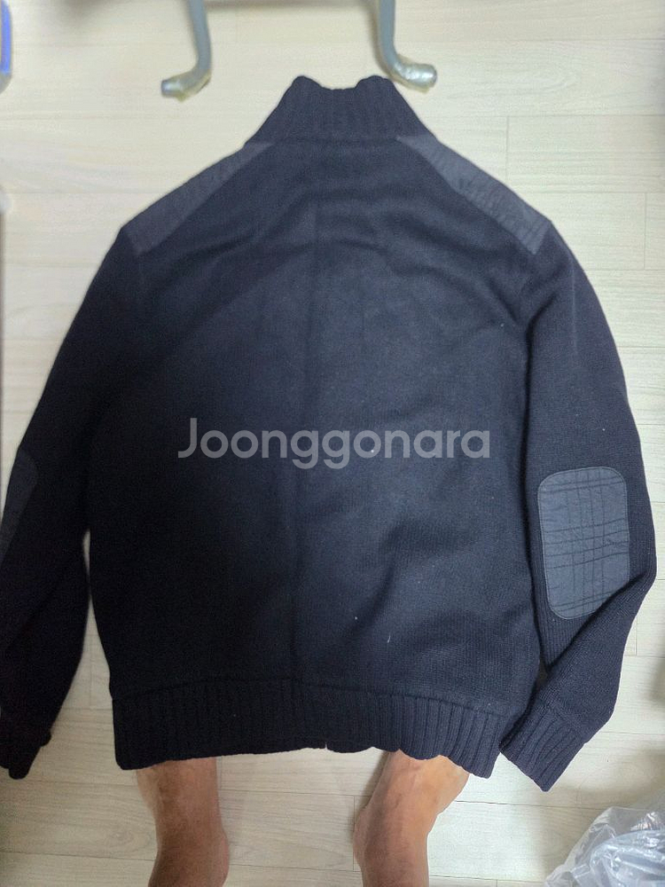 빈폴 정품 두꺼운 니트 집업 105사이즈--3