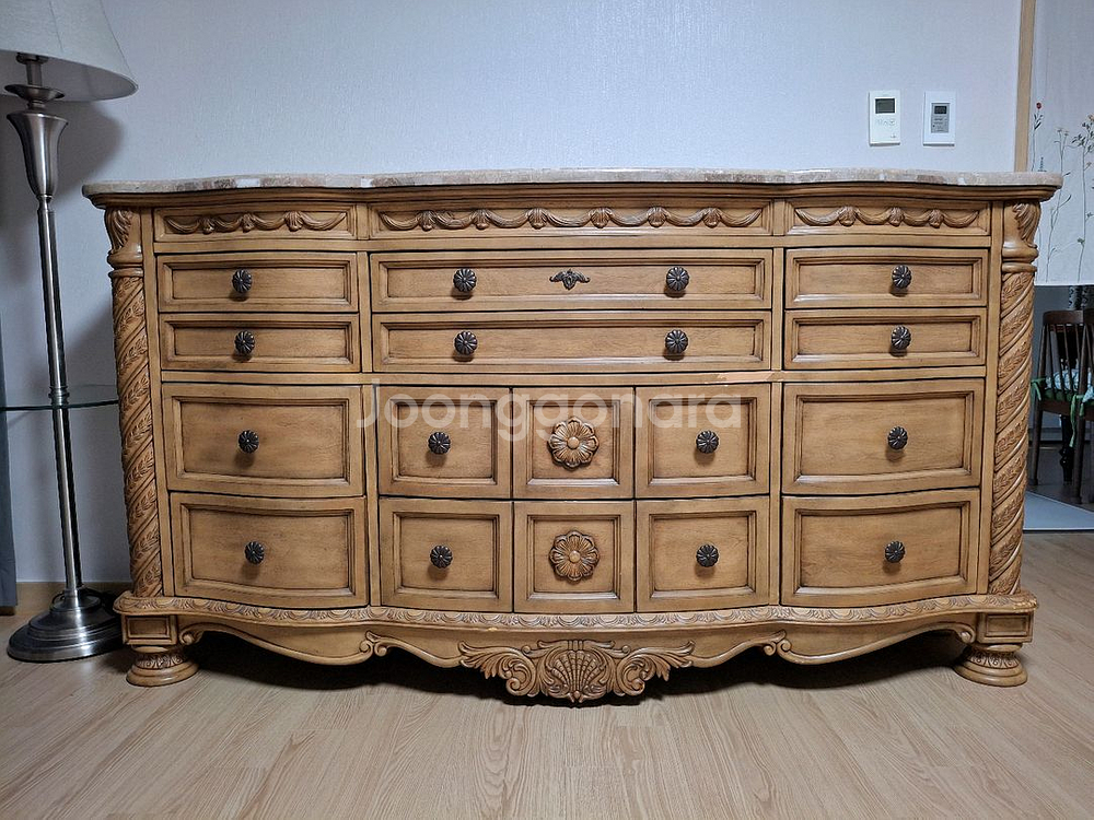 Ashley 클래식 화장대+협탁 세트 / 고급 수입가구--4