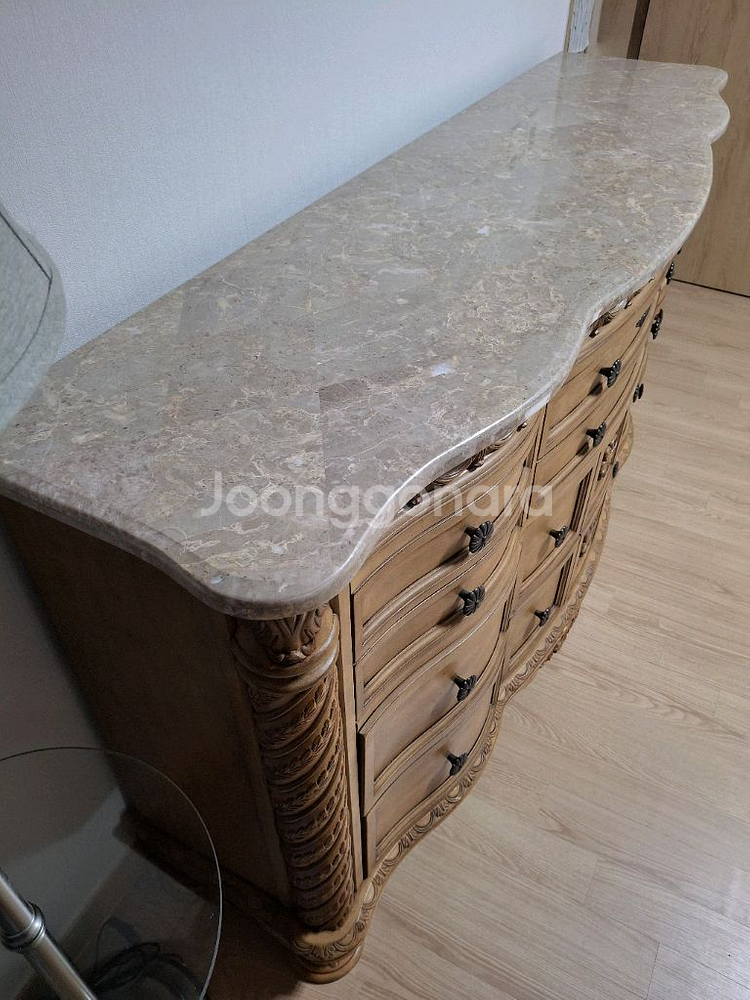 Ashley 클래식 화장대+협탁 세트 / 고급 수입가구--6