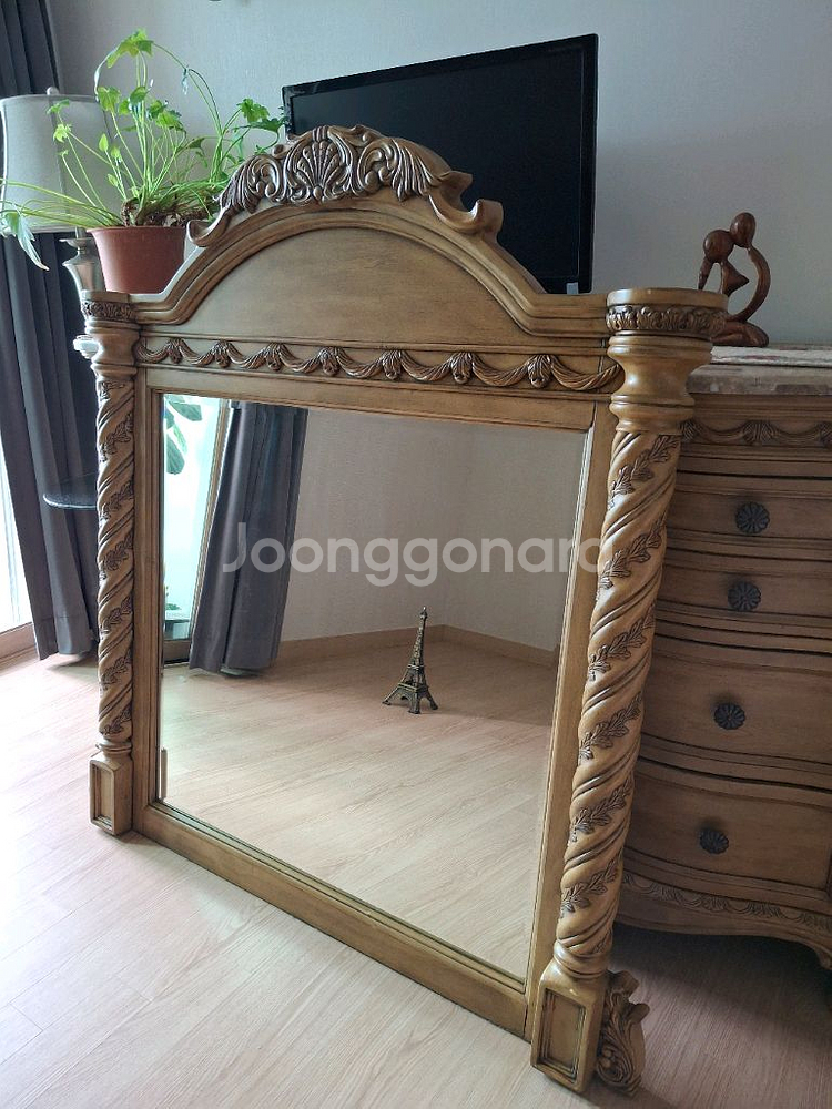 Ashley 클래식 화장대+협탁 세트 / 고급 수입가구--8