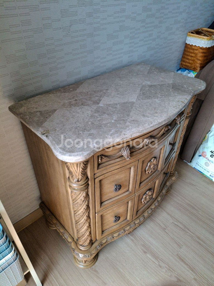 Ashley 클래식 화장대+협탁 세트 / 고급 수입가구--0