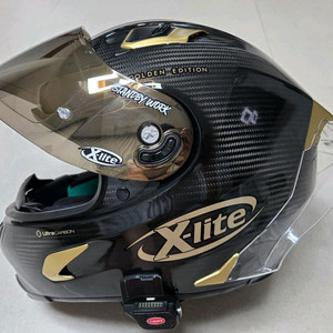 X-lite x803 골드에디션 풀카본 헬멧