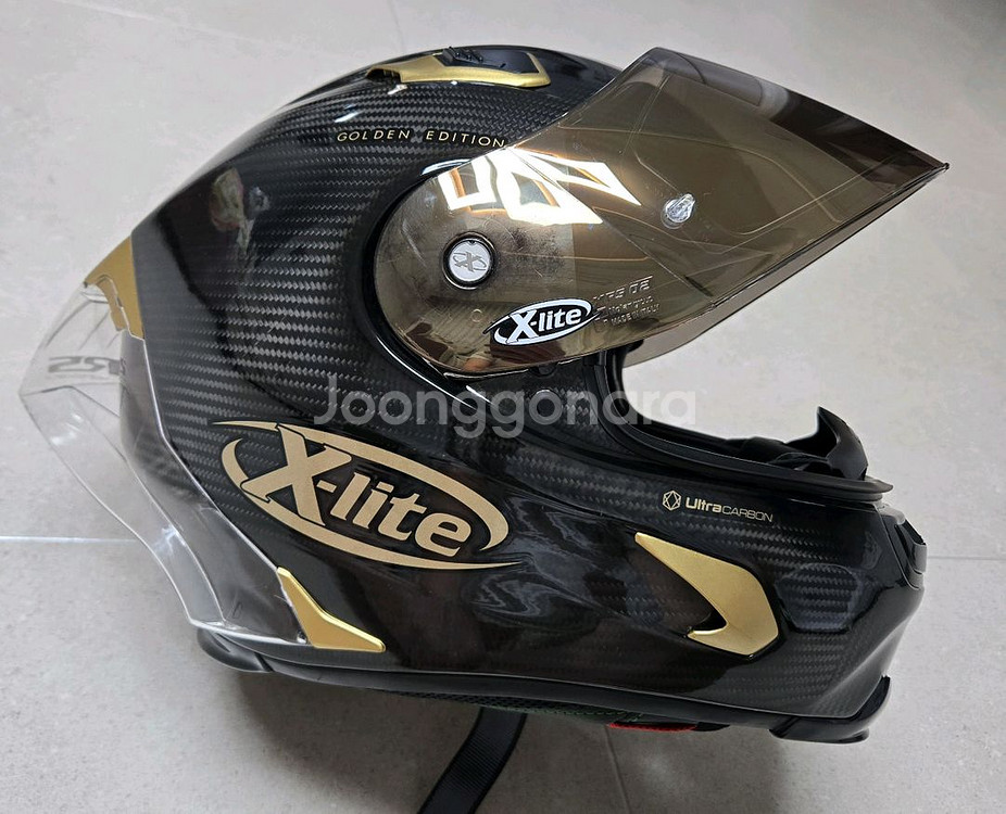 X-lite x803 골드에디션 풀카본 헬멧--1