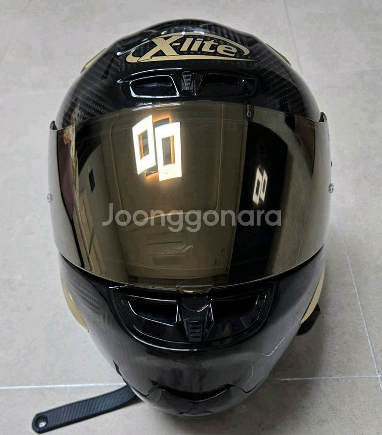 X-lite x803 골드에디션 풀카본 헬멧--2