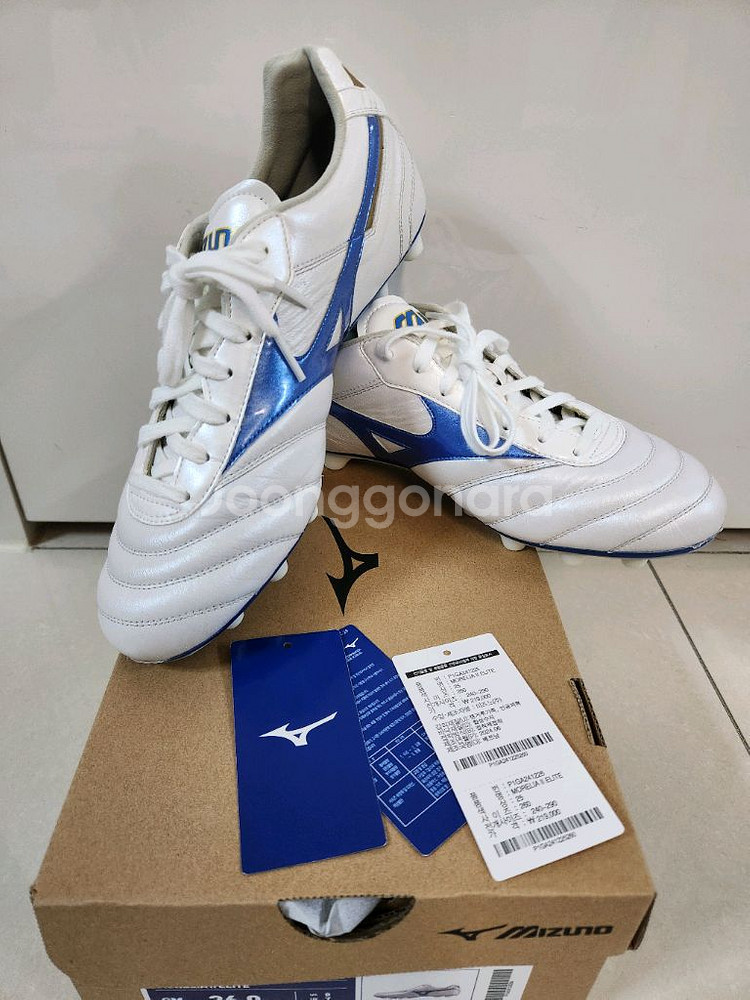 20분 1번신은/미즈노 모렐리아2 엘리트MD 260mm--1