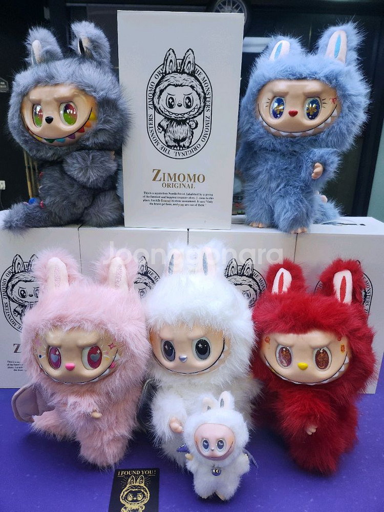 Zimomo Original 라부부 대형 인형--0