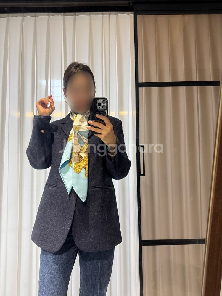 에르메스 실크 스카프 까레 90 GRAND UNIFOR--3