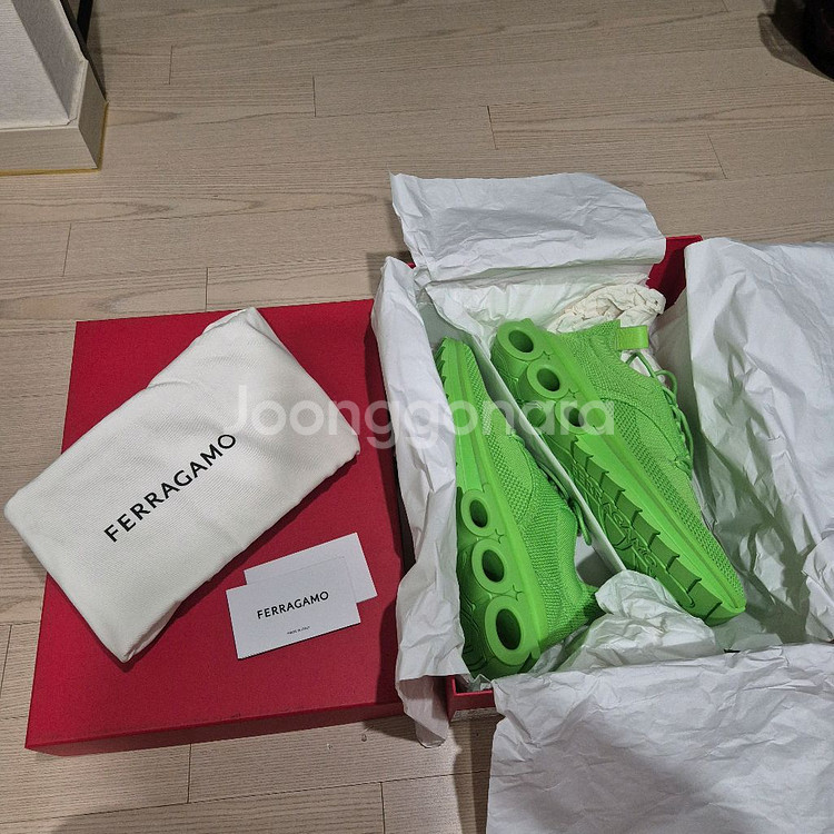 페가가모 니마 니트 스니커즈 270mm--3