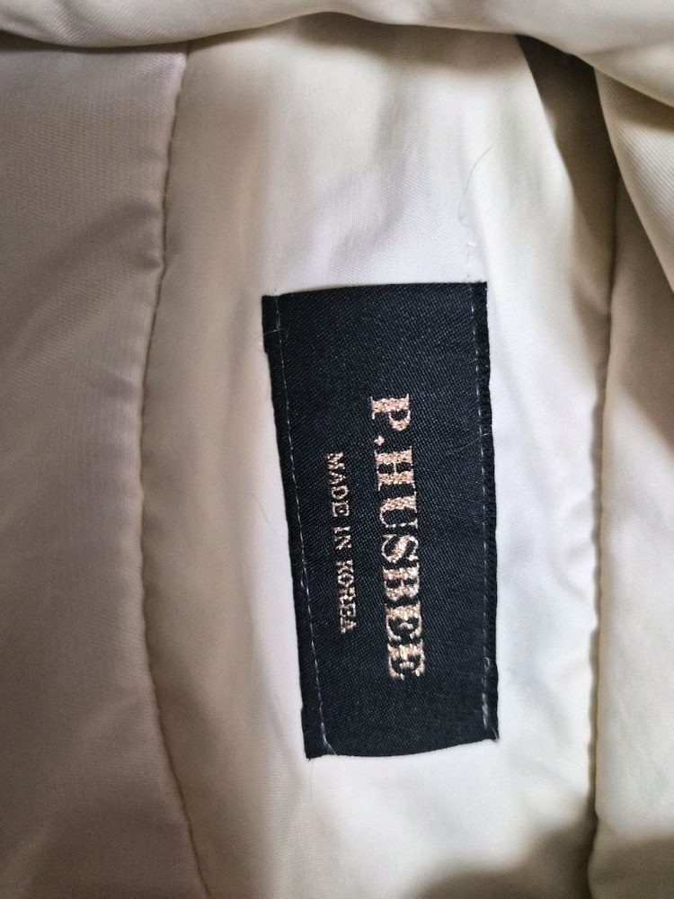 아이보리 숏패딩조끼--1