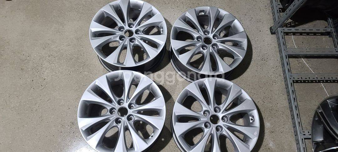 그랜저HG 실버 18인치 순정휠 대품판매20만원--3