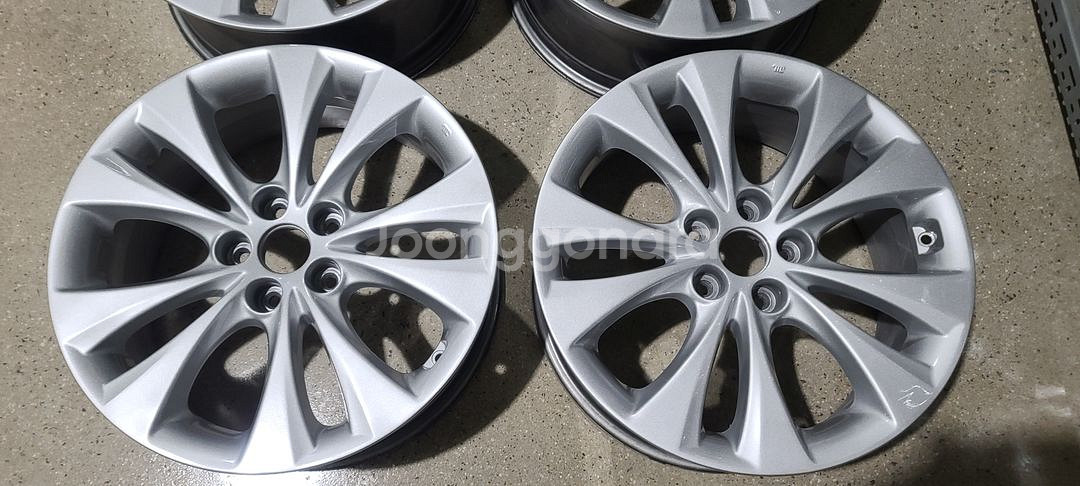 그랜저HG 실버 18인치 순정휠 대품판매20만원--2