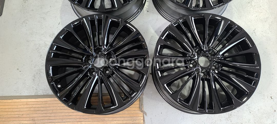 아슬란 블랙유광 18인치 순정휠 대품판매20만원--2