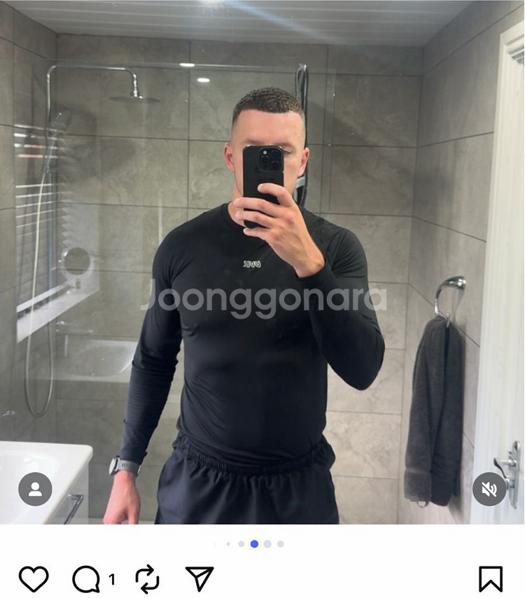 [새상품-M] UVU L/S Training Top--1