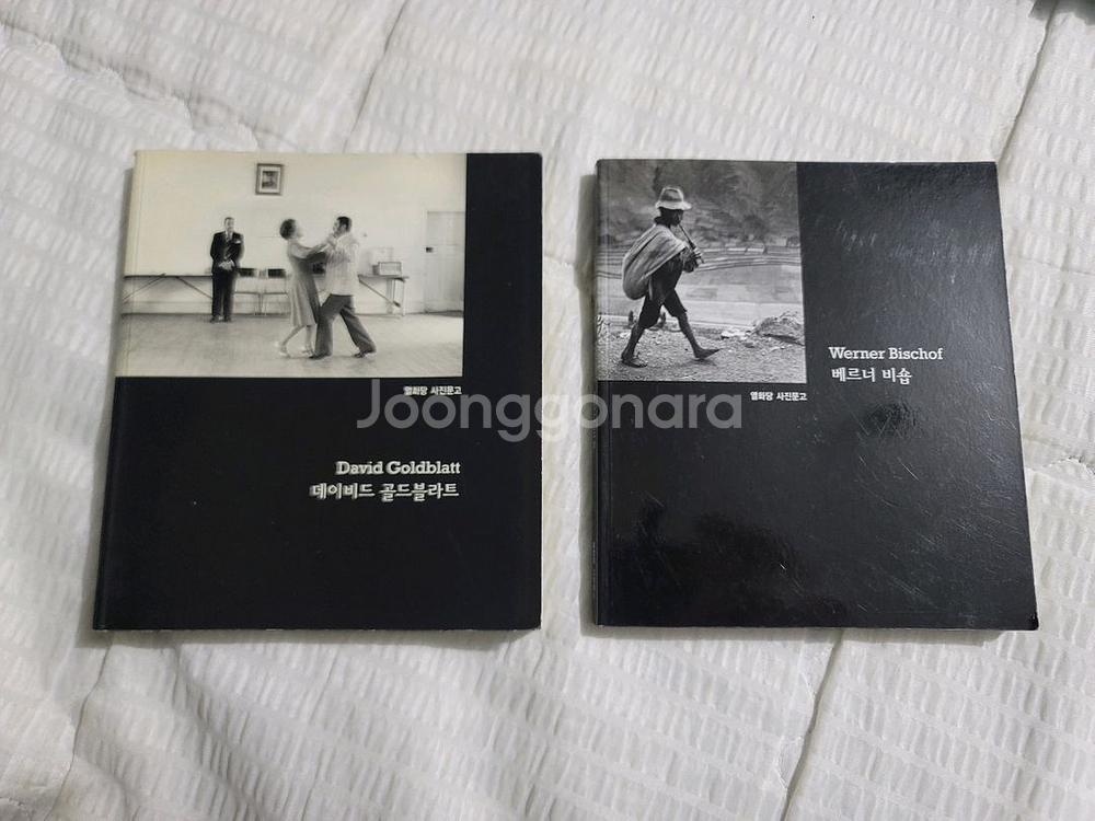 열화당 사진문고 베르너 비숍/데이비드 골드블라트 2권--0