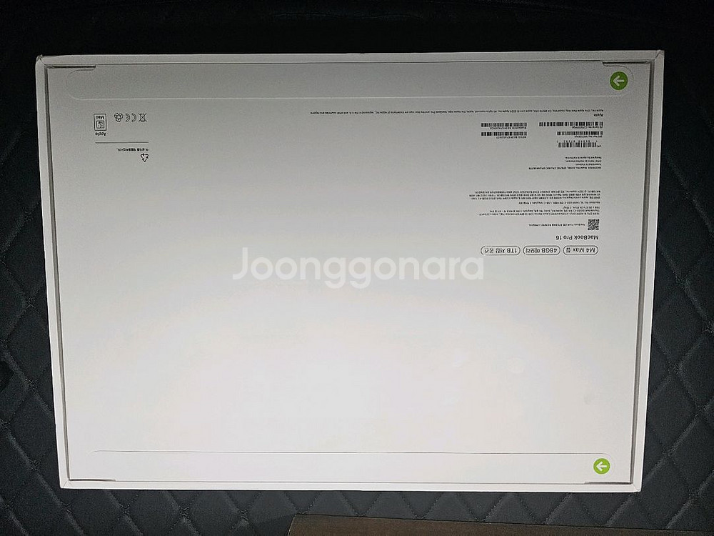 미개봉 맥북프로16 M4 Max 블랙 MX313KH/A--2