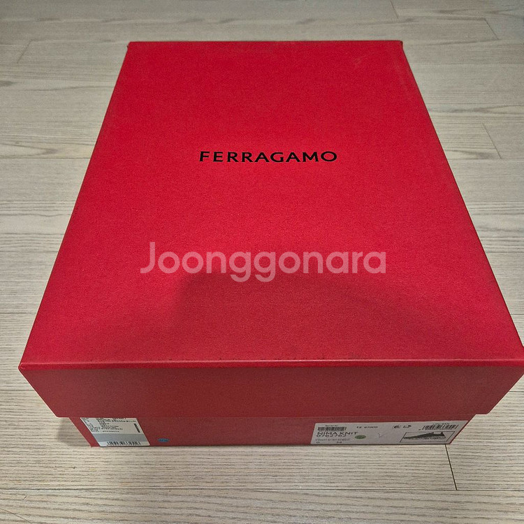 페라가모 니마 니트 남성 스니커즈 270mm--2