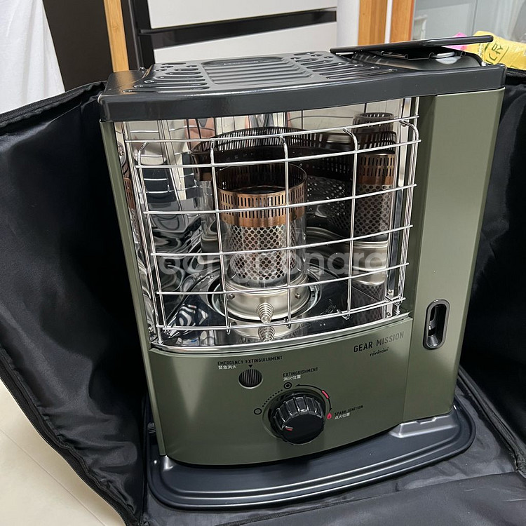 토요토미 기어미션 반사식 스토브 카키색상--0