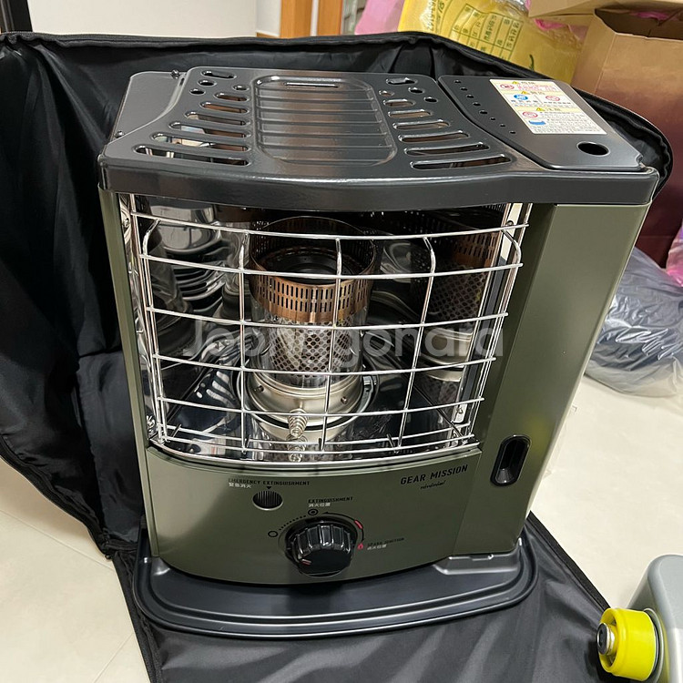 토요토미 기어미션 반사식 스토브 카키색상--3