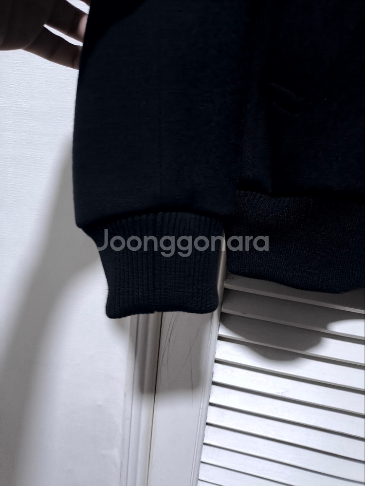 오버핏 100 라코스테 블루종 자켓 숏코트--3