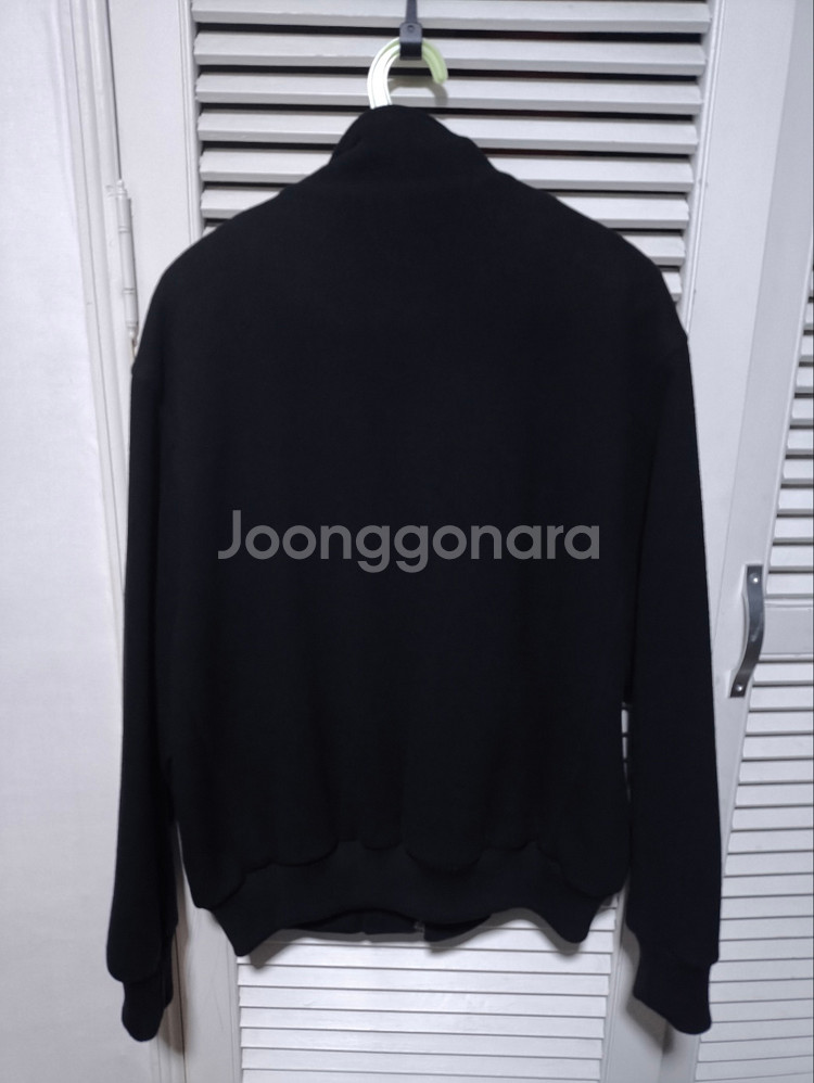 오버핏 100 라코스테 블루종 자켓 숏코트--5