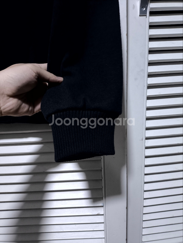 오버핏 100 라코스테 블루종 자켓 숏코트--2