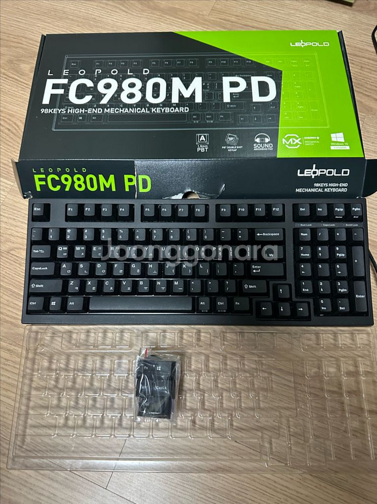 레오폴드 FC980M(저소음 적축) 키보드--0